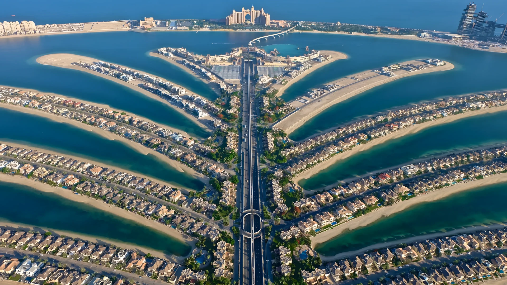 Palm Jebel Ali aerial view